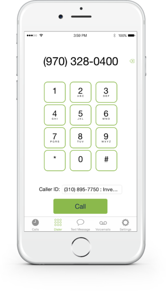 Our virtual phone system works with the BellesLink mobile app.